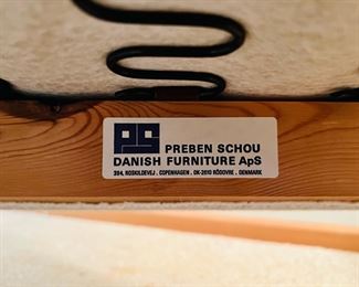 Preben Schou Danish Modern mama & papa lounge chairs in excellent vintage condition!