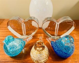 Art glass items