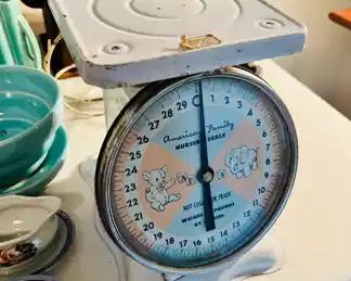 Vintage American Family Nursery Scale