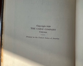 1929 ‘One Hundred and One Famous Poems’ book