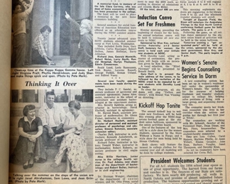 1954-56 ‘The Spectrum’ from North Dakota in two volumes