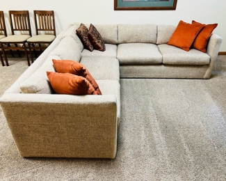 Vintage low-profile sectional sofa from Scandinavian Designs