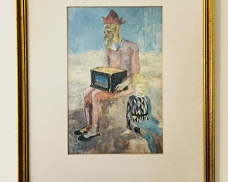 Framed Picasso print
