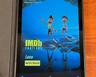 Like New Amazon Fire HD10 32GB tablet with Amazon Fire Tablet Cover