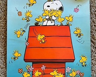 1965 Peanuts Poster