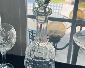 Waterford decanter.