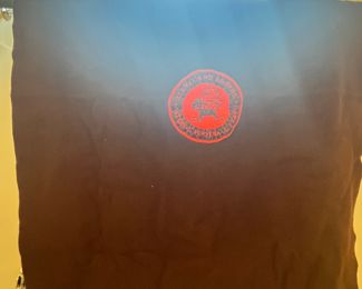 A vintage Pendleton wool Cleveland Brownie elf wool blanket circa 1960s great condition !