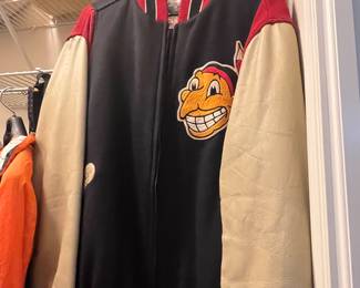 Vintage Cleveland Indians jacket.