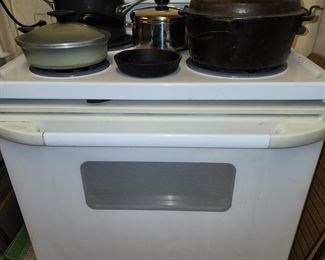Kenmore Electric White Stove