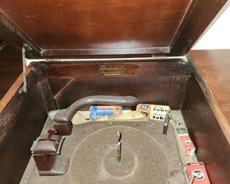 Inside Radio Cabinet 