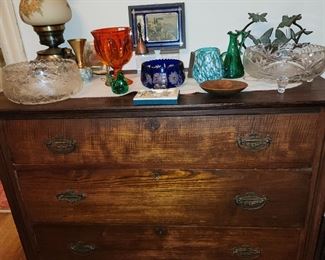 3 Drawer Antique Dresser