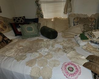 Antique Dollies - Vintage Pillows - 
