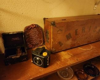 Antique Box  - Cameras 