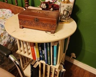 Book Side Table - Books