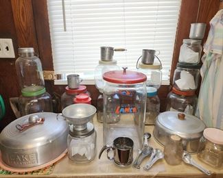 Antique Jars - Large Lance Jar - Cake Covers