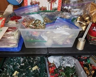 Vintage Christmas Decor and Lights