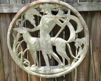 Antique Outdoor Art Nouveau Wall Decor