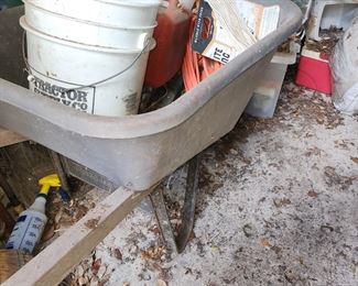 Wheel Barrow  - Still working on this area.