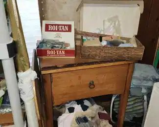 Empty Sewing Cabinet - Fabric - Sewing Supplies