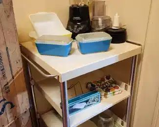 Vintage Rolling Cart