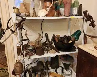 Farmhouse Antique Decor - Copper Fountain 