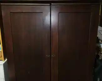 Antique Mahogany Armoire