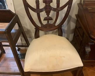 #3	Odd Magahony Dining Chair	 $30.00 			

