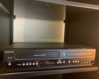 #12	Magnavox  DVD/VHS Player  VCRZV427MG9	 $45.00 			
