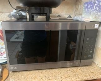 #36	LG Smart Inverter Microwave	 $40.00 			
