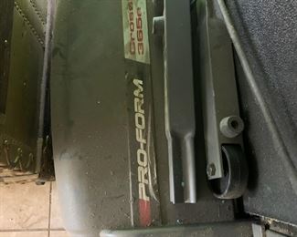 #51	Pro-form Crosswalk  365E Treadmill (as is)	 $20.00 			
