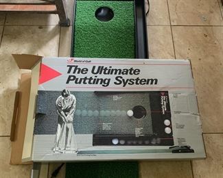 #53	World of Golf Ultimate Putting System (new in Box)	 $20.00 			
