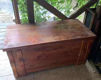 #55	Cedar Chest 42.5x20x21	 $45.00 			
