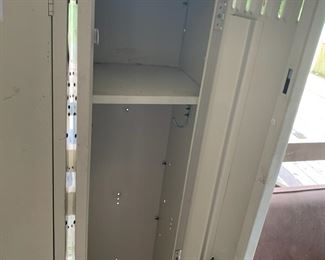 #61	Metal Locker w/1 shelf & hanging Rod - 12x12x60	 $30.00 			
#62	Metal Locker w/1 shelf & hanging Rod - 12x12x60	 $30.00 			
