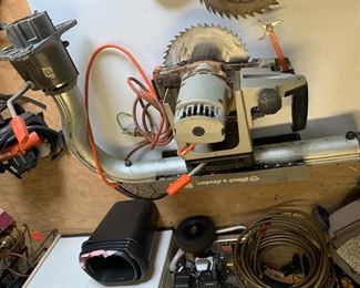 #73	B & D Table Top Saw 	 $35.00 			
