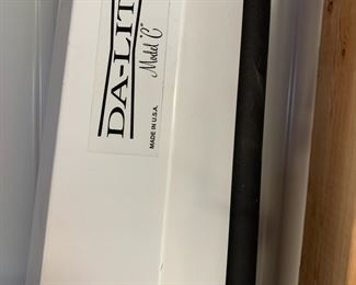 #75	DA-Lite Model C Pulldown Projector Screen	 $20.00 			
