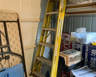 #77	Husky 8' Fiberglass Ladder	 $60.00 			
