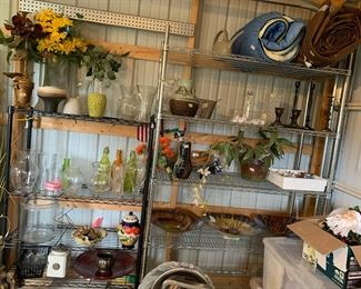 #78	Rolling 5 shelf Stainless Steel Rack 48x18x77 on wheels	 $120.00 			
#79	Stainless Steel 4 Shelf - not on wheels - 48x18x72	 $100.00 			
#80	stainless Metal 4 Shelf Rack   46x14x54	 $120.00 			
