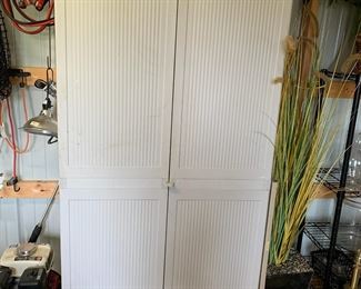 #83	B & D Rubber 4 shelf Storage Bin - 34.5x17.5x71	 $75.00 			
