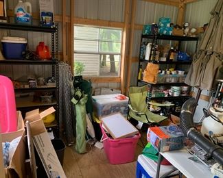 #86	Black 5 shelf Garage Shelves - 36x19x69	 $30.00 			
#87	Black 5 shelf Garage Shelves - 36x19x69	 $30.00 			
