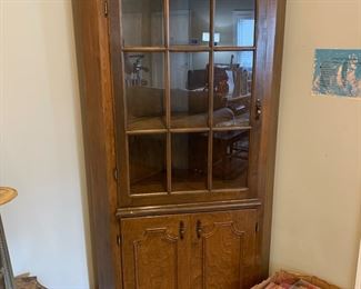 #94	handmade corner china cabinet with glass door and 1 wood door and 2 shelves 39x31x78	 $175.00 			
#95	handmade corner china cabinet with glass door and 1 wood door and 2 shelves 39x31x78	 $175.00 			
