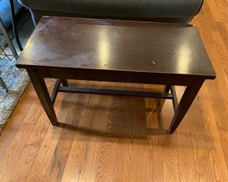#97	piano stool rec 30x14x20 as is finish	 $20.00 			
