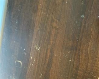 #119	7 drawers and 2 door dresser as is finish  72x20x32	 $100.00 			
