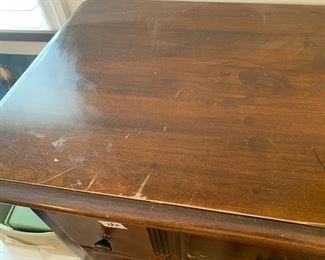 #120	6 chest of drawers wood as is finish 38x19x57	 $100.00 			
