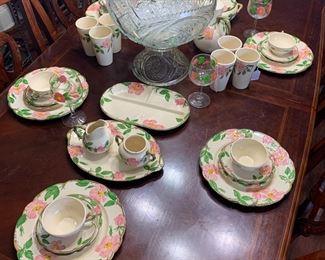 Franciscan desert rose china  