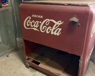 Coca cola drink cooler 