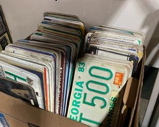 License plate collection  