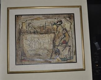 Original artwork by Alberto Santos - 1963 - Size:  26" x 30"