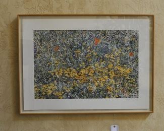 Shirley Pettibone - Field Flowers - watercolor 25x35 