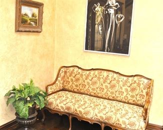 Michael Mazur - monotype - Calla Lily