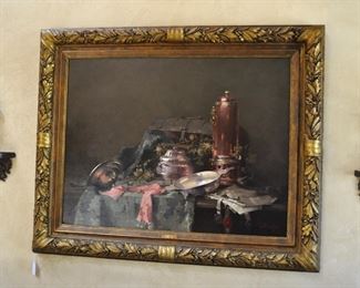 Original painting by Louise De Hem over 100 years old.